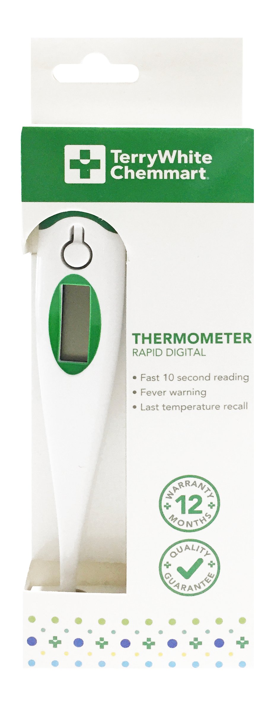 TerryWhite Chemmart Rapid Digital Thermometer 1 each - Image 1