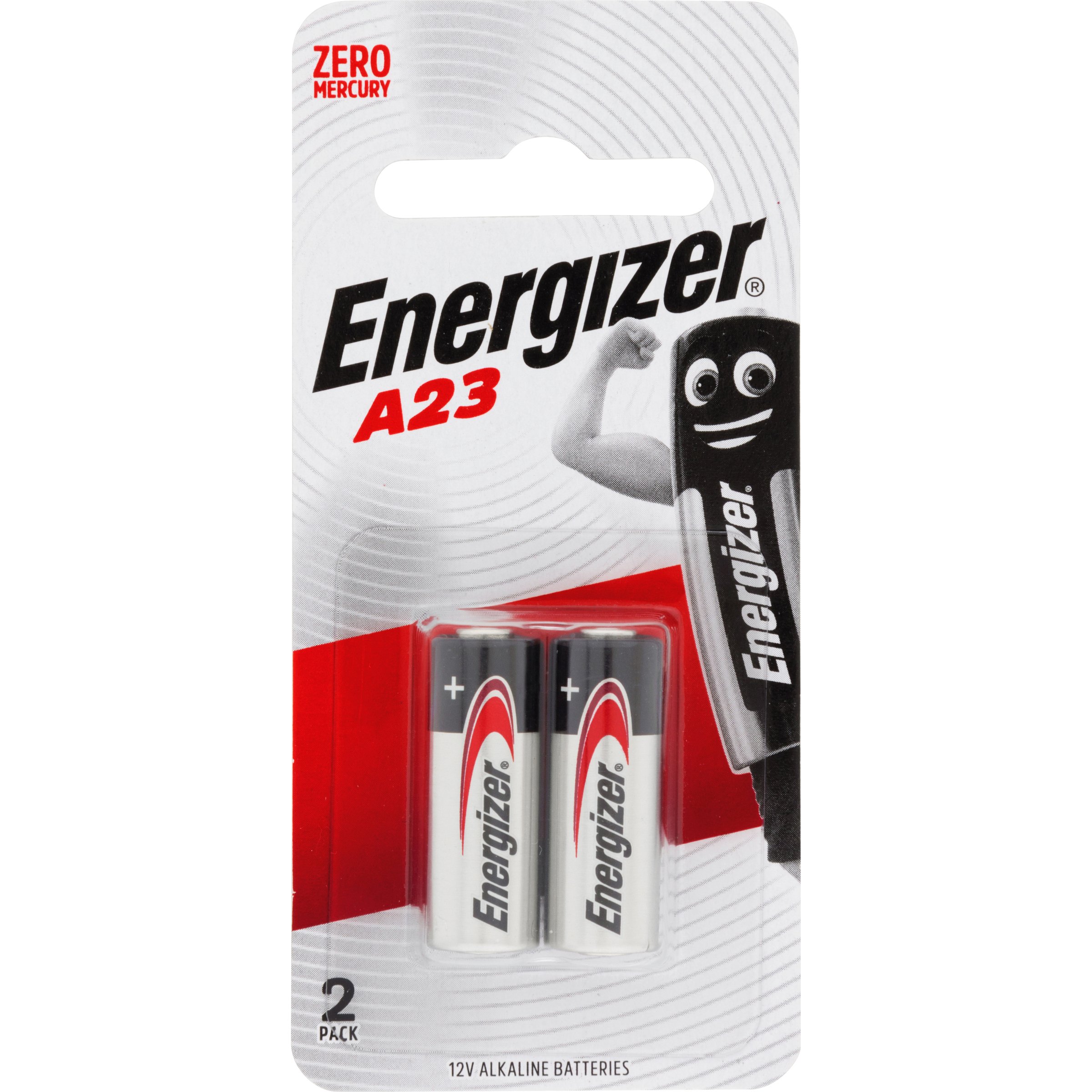 Energizer 12V Alkaline Batteries A23 - 2 pack