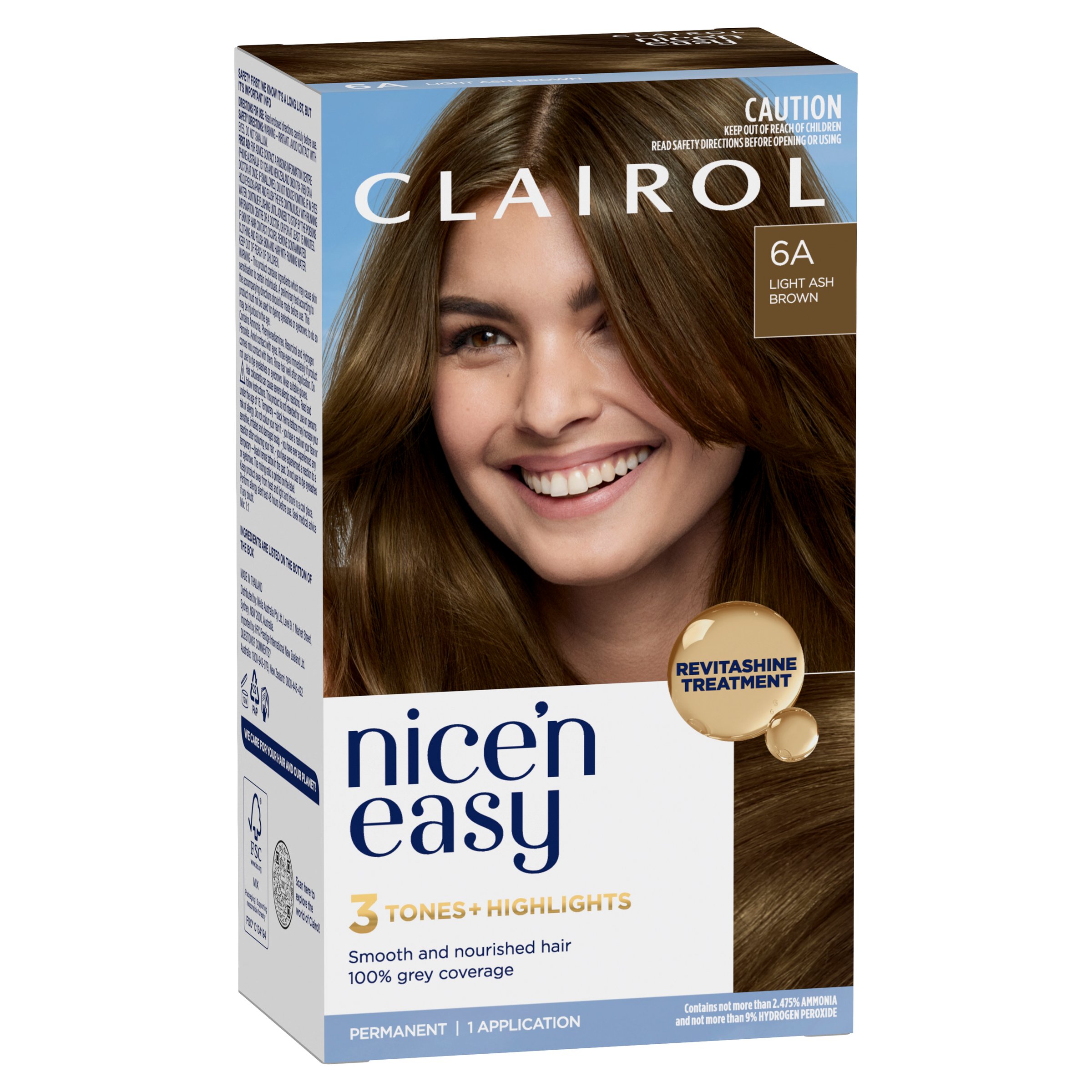 Clairol Nice'n Easy 6A Light Ash Brown 1 pack - Image 7