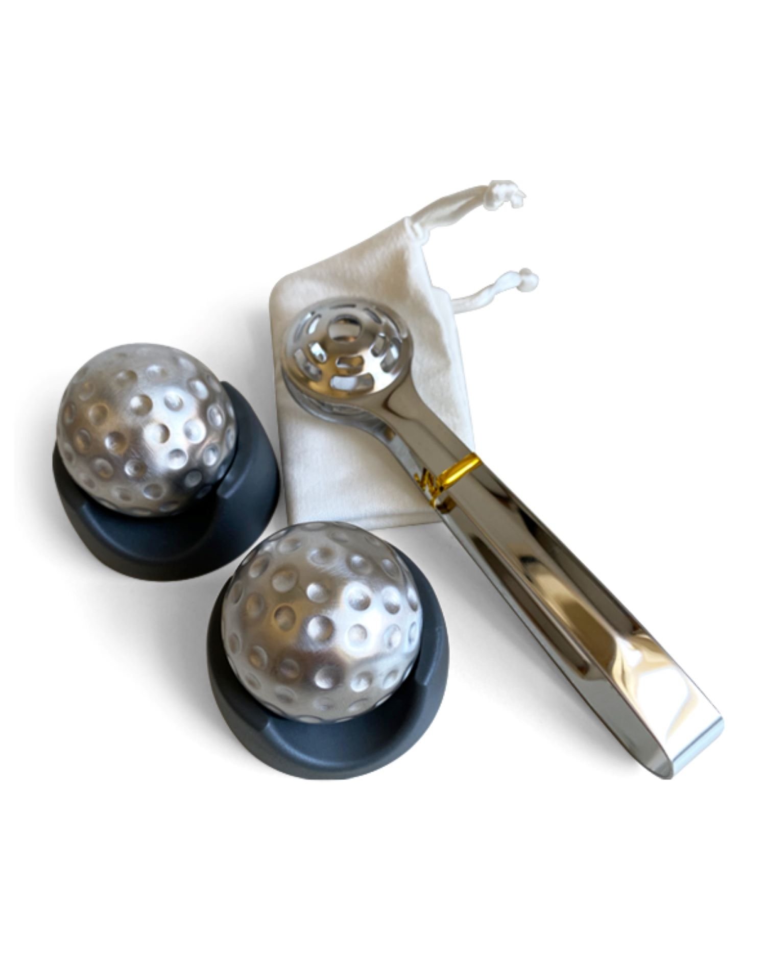 Men's Republic Golf Ball Ice Cubes Gift Set 2 piece - Image 2