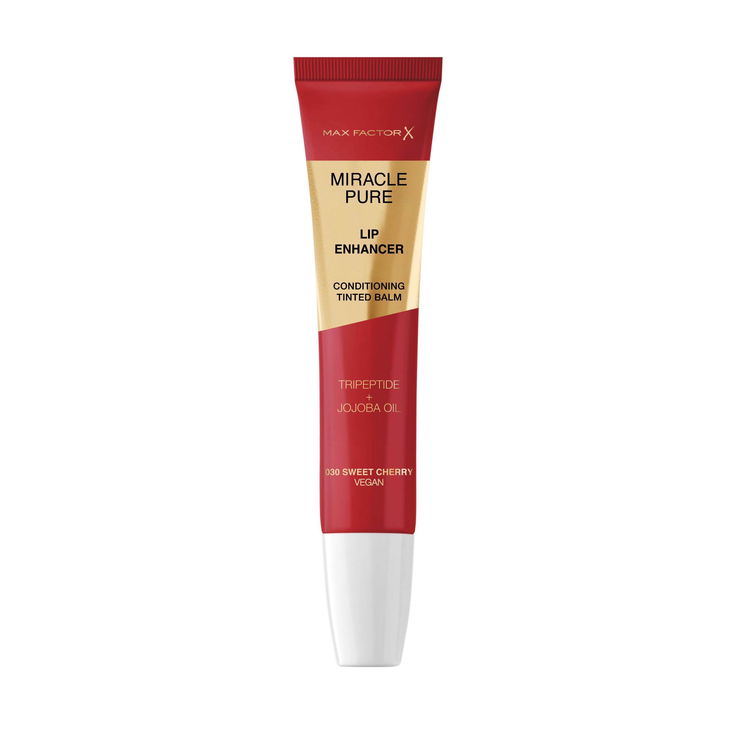 Max Factor Miracle Pure Lip Enhancer Conditioning Tinted Balm Sweet Cherry 030 - 12ml - Image 1