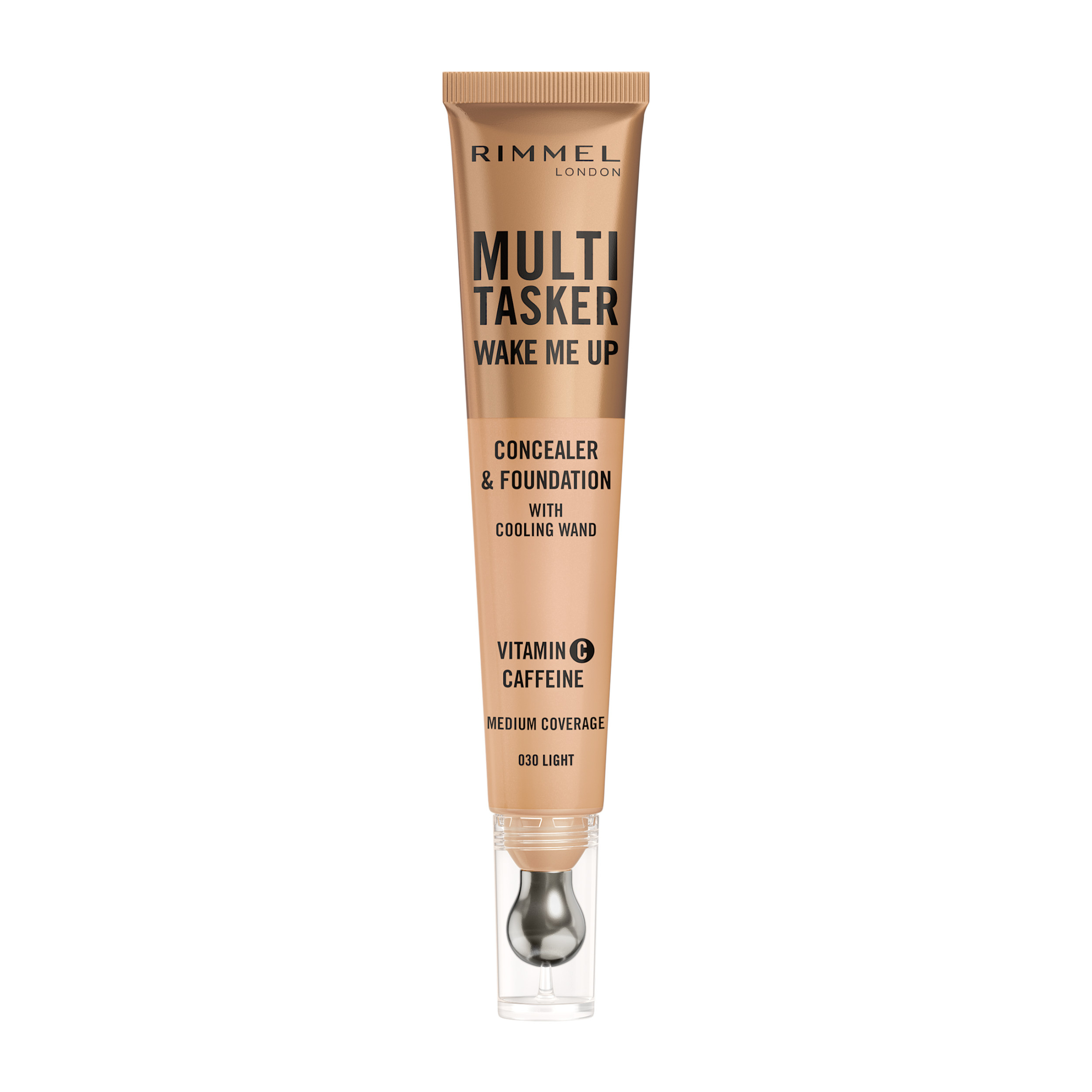 Rimmel Multi Tasker Wake Me Up Concealer & Foundation 030 Light 20ml - Image 1