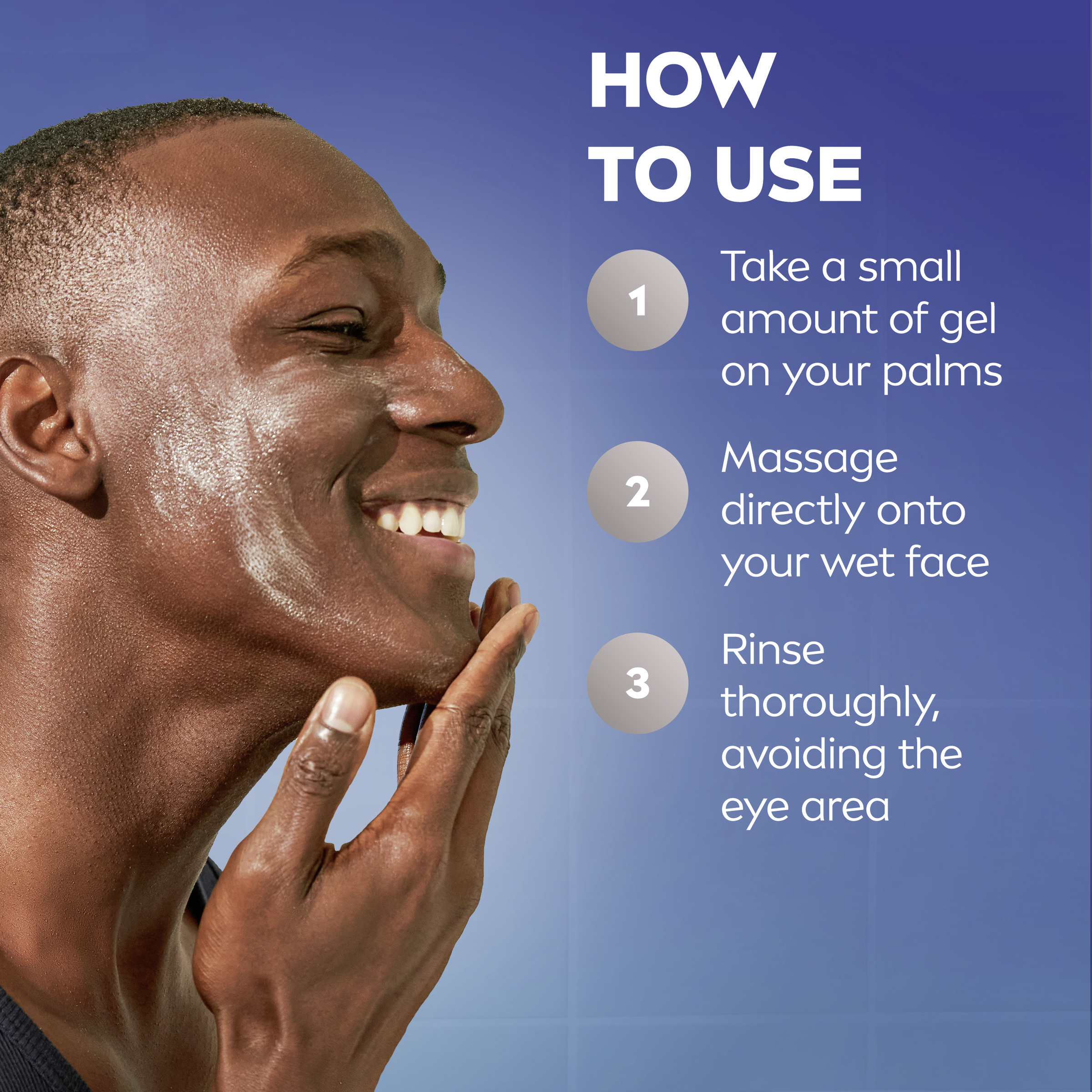 Nivea Men Hydrocare Wash Gel 150ml - Image 3