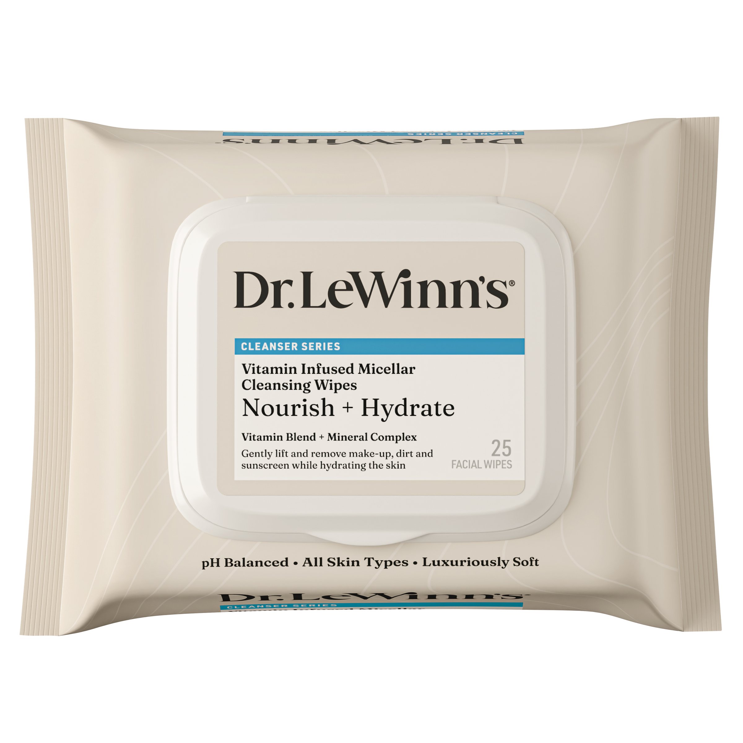 Dr. LeWinn's Private Formula Micellar Wipes 25 pack