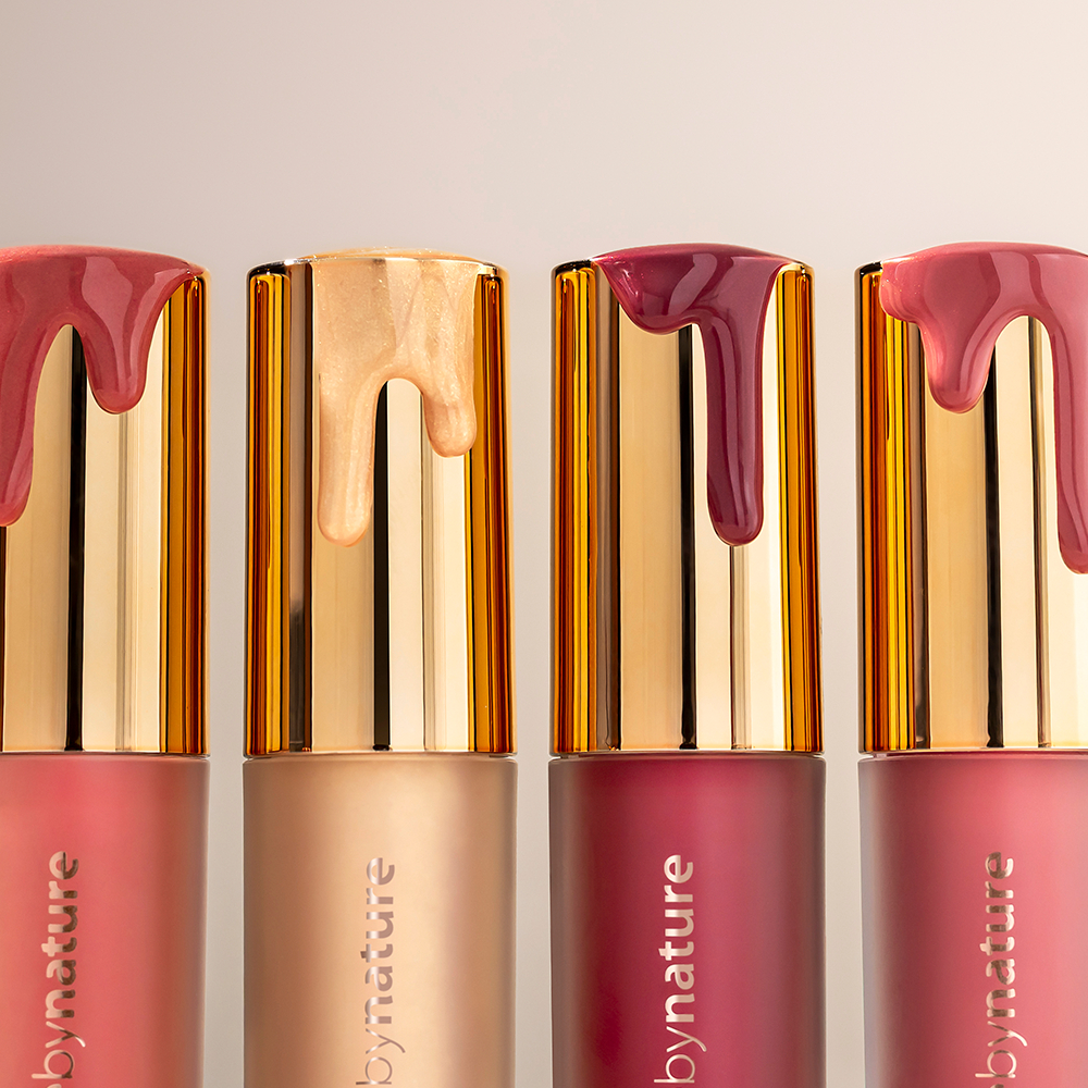 Nude By Nature Nourishing Lip Oil Juicy Plum 4ml - Image 2