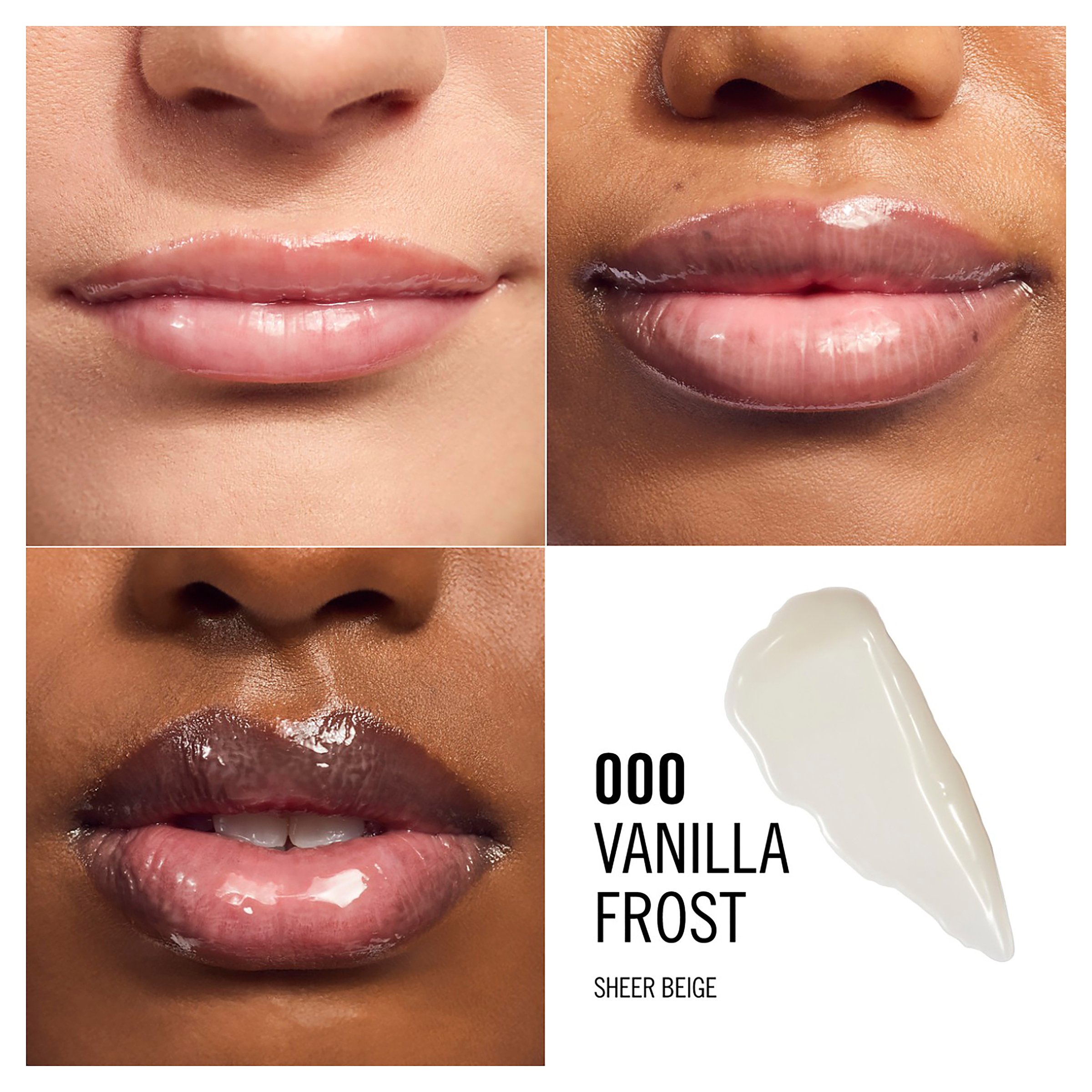Rimmel Oh Mygloss! Butter Me Up Lip Butter Balm Vanilla Frost 000 - 15ml - Image 3