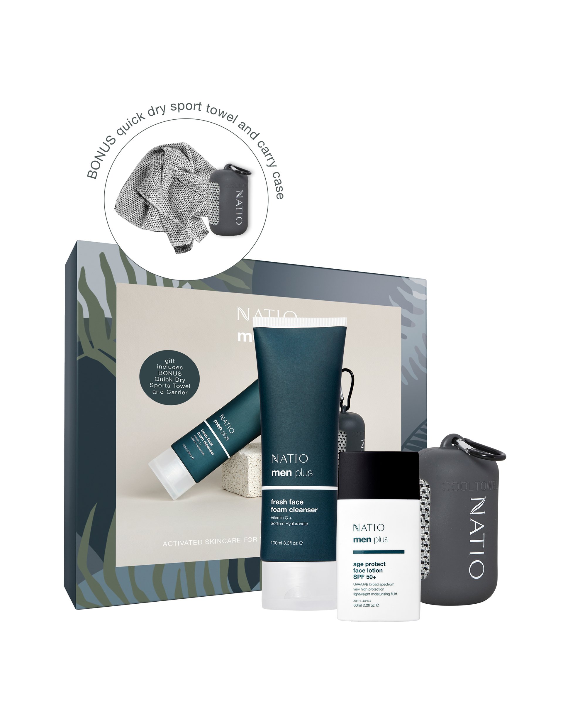 Natio Men Plus Vital Gift Set 3 piece - Image 1