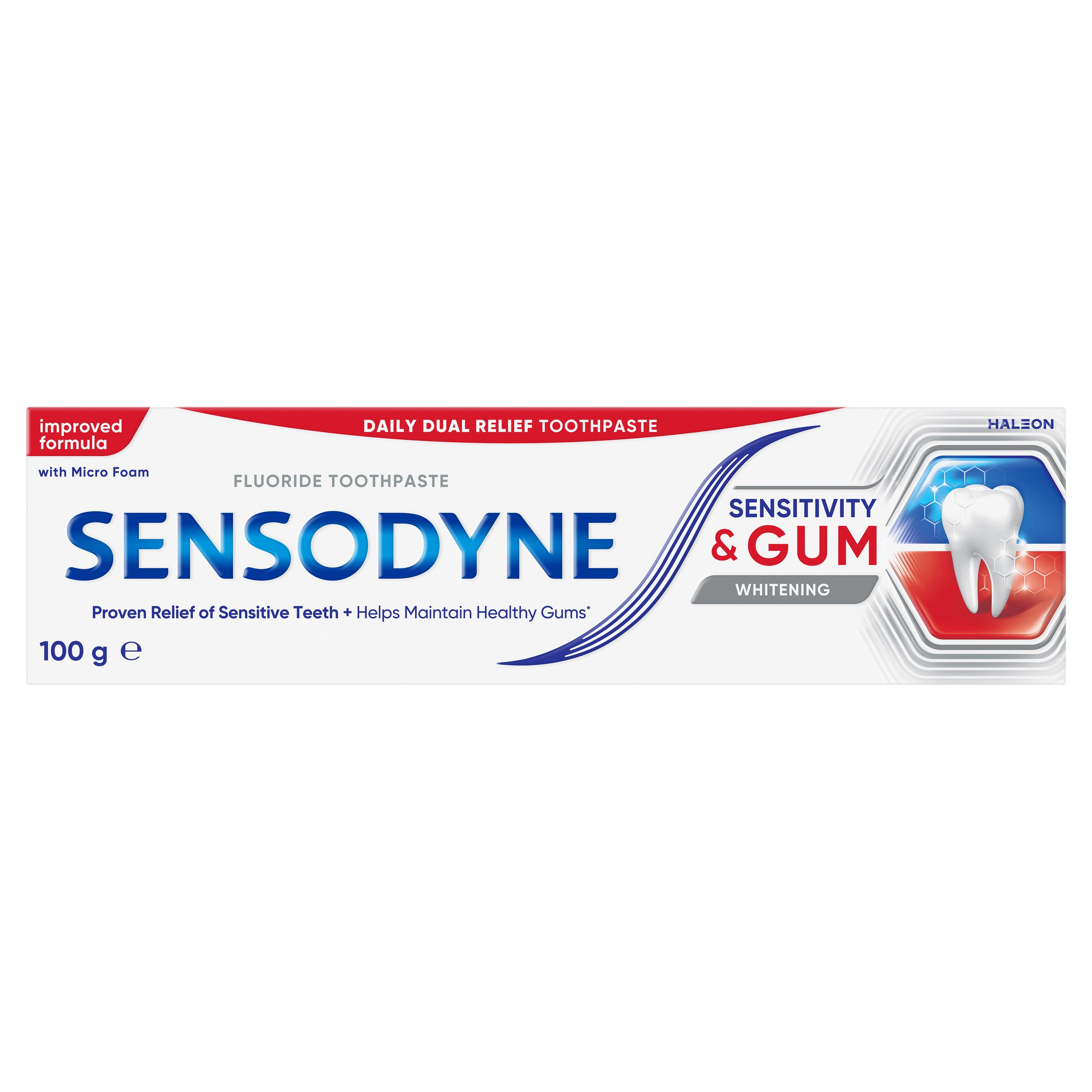 Sensodyne Toothpaste Gum White 100g - Image 1