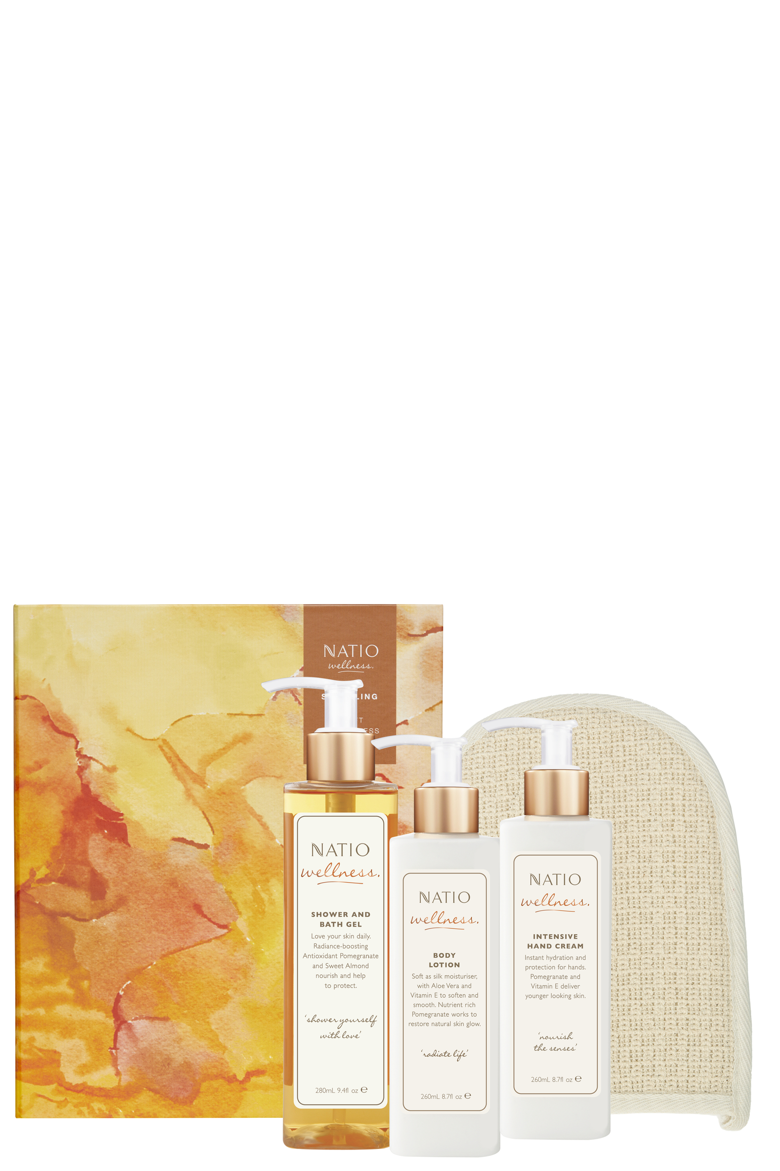 Natio Sparkling Gift Set 3 piece