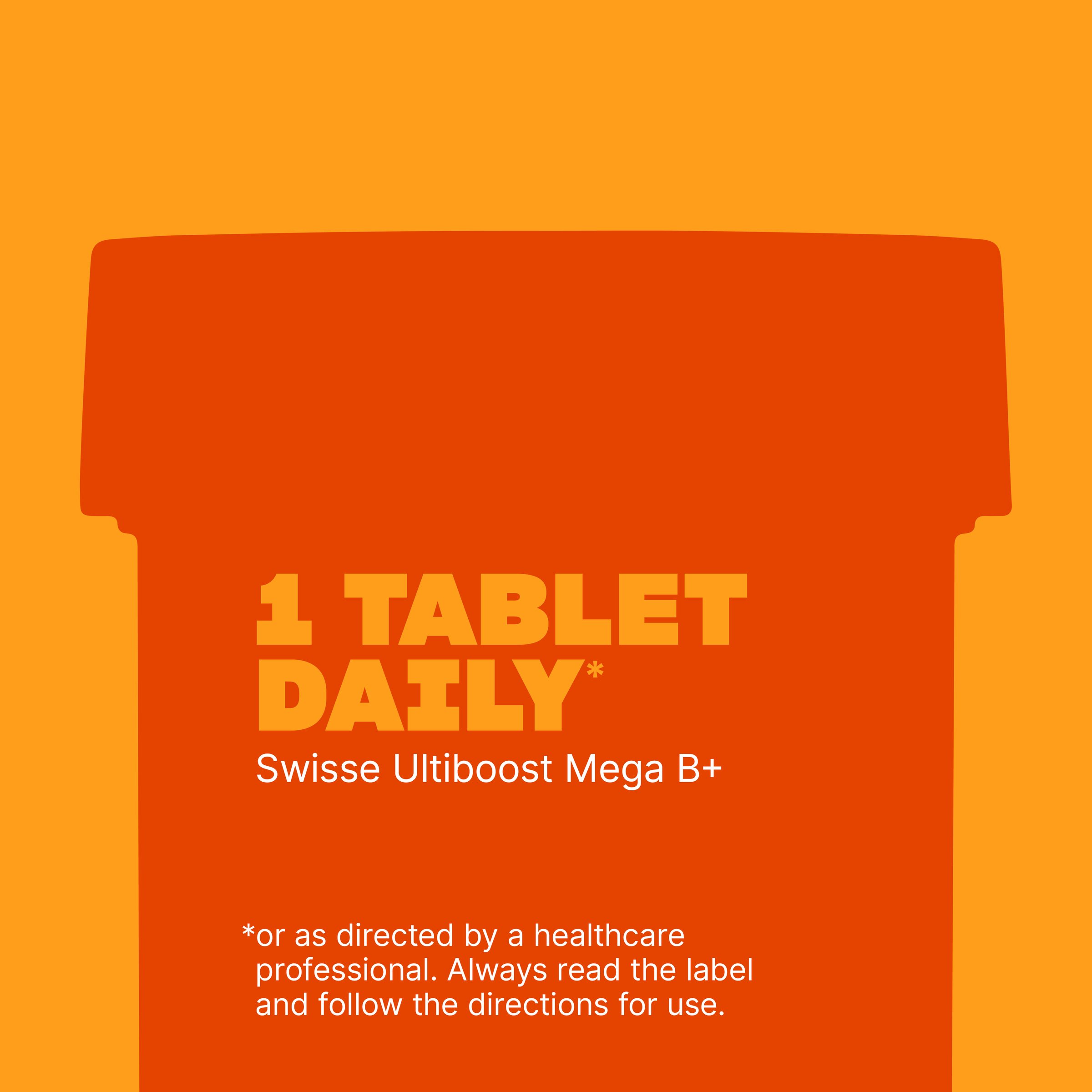 Swisse Ultiboost Mega B+ 60 tablets - Image 6