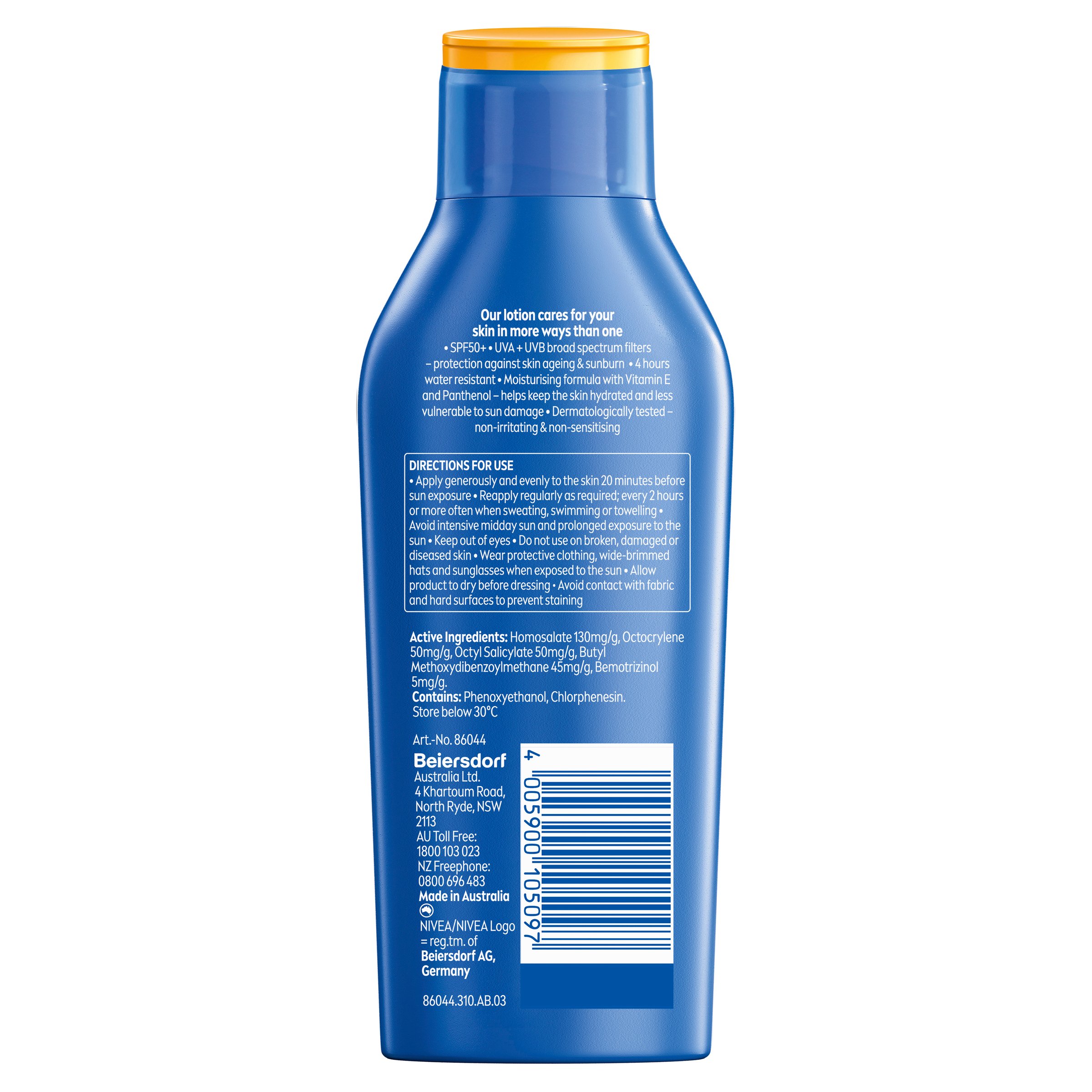 Nivea Sun Protect & Moisture Sunscreen Lotion SPF50+ - 400ml - Image 2