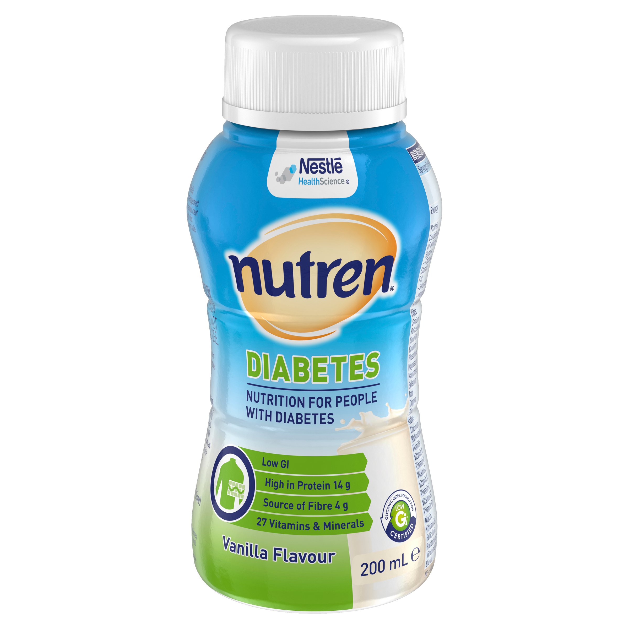 Nutren Diabetes Formula Ready to Drink Vanilla 200ml - Image 3