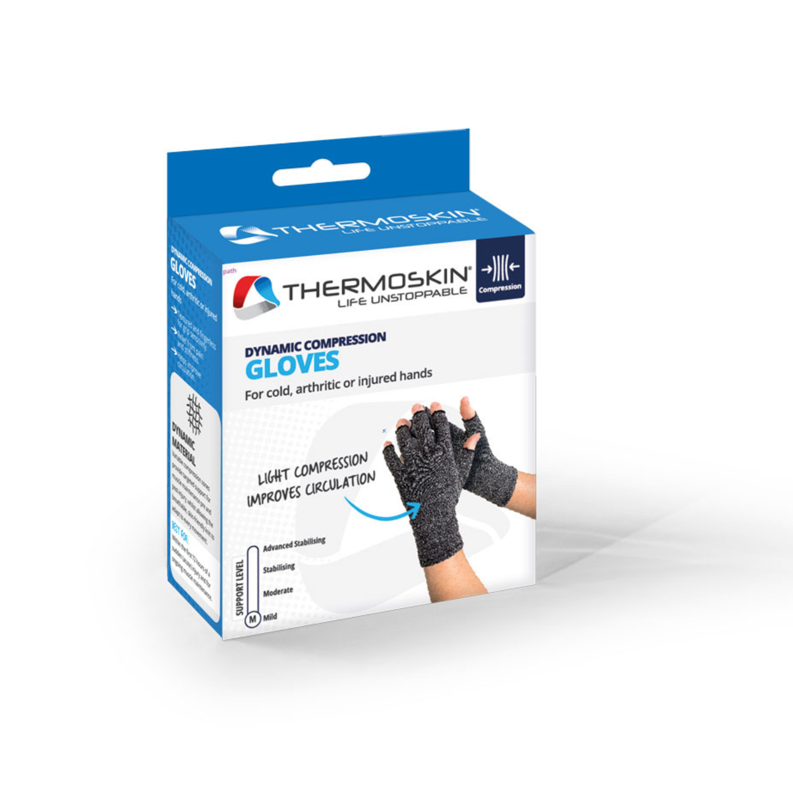 Thermoskin Dynamic Compression Gloves Small 1 pair - Image 2
