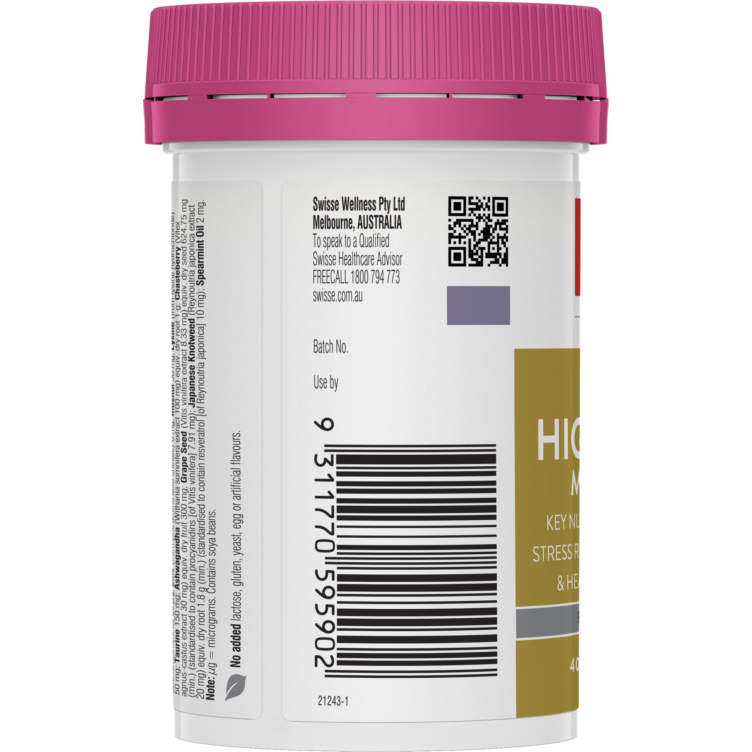 Swisse Ultivite Women's High Potency Multivitamin 40 tablets - Image 3