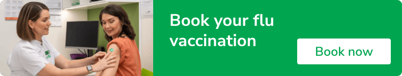 Book your flu vaccination now